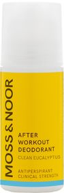 Moss & Noor After Workout Deodorant Clean Eucalyptus Deodorant, 60 ml