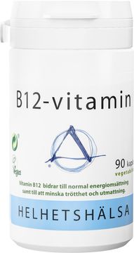 Helhetshälsa B12-vitamin Metylkobalamin Kapslar, 90 st