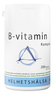 Helhetshälsa B-vitaminkomplex Kapslar, 200 st