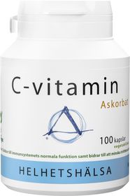 Helhetshälsa C-vitamin Askorbat Kapslar, 100 st