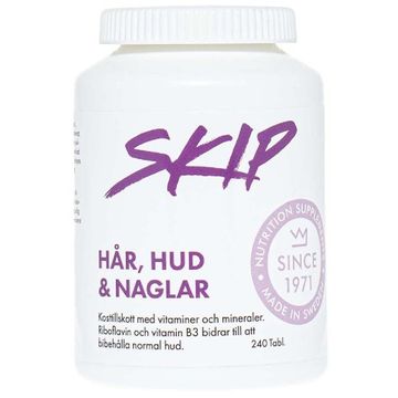 Skip Hår, Hud & Naglar Tablett, 240 st