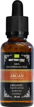 Better You Arganolja Kallpressad Olja, 30 ml