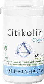 Helhetshälsa Citikolin med Cognizin Kapslar, 60 st