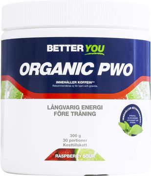 Better You Organic Pwo Raspberry Sour Pulver, 300 g