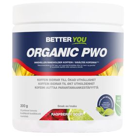 Better You Organic Pwo Raspberry Sour Pulver 300 g