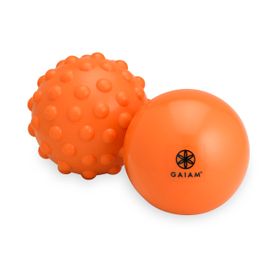 Gaiam Restore Hot & Cold Massage Kit Massageboll, 2 st