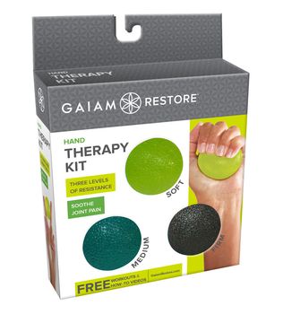 Gaiam Restore Hand Therapy Kit Redskap handträning, 1 st