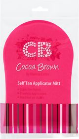 Cocoa Brown Pink Tanning Mitt Appliceringshandske Brun utan sol. 1 st