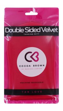 Cocoa Brown Deluxe Double-Sided Tanning Mitt Appliceringshandske Brun utan sol. 1 st