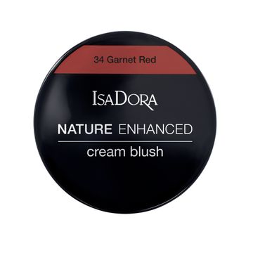 Isadora Nature Enhanced Cream Blush 34 Garnet Red Rouge, 3 g