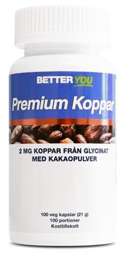 Better You Premium Koppar Kapslar, 100 st