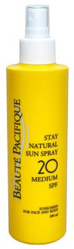 Beauté Pacifique
Stay Natural Sun Spray SPF 20 Solskydd, 200 ml