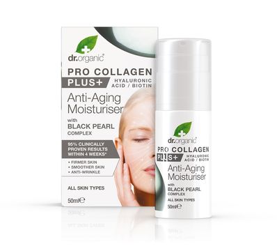Dr Organic Pro Collagen Plus+ Moisturiser Ansiktskräm, 50 ml