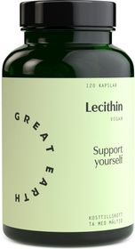 Great Earth Lecithin Kapslar, 120 st