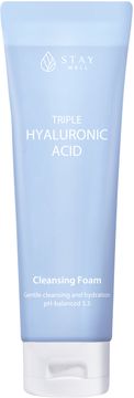 STAY Well Triple Hyaluronic Acid Cleanser Ansiktsrengöring, 130 ml