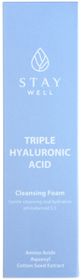 STAY Well Triple Hyaluronic Acid Cleanser Ansiktsrengöring, 130 ml