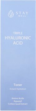 STAY Well Triple Hyaluronic Acid Toner Ansiktstoner, 210 ml