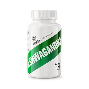 Swedish Supplements Ashwagandha Kapslar, 60 st