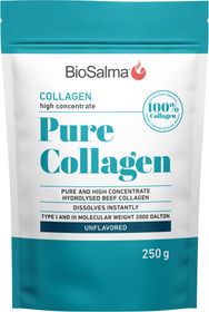 BioSalma Pure Collagen Pulver, 250 g