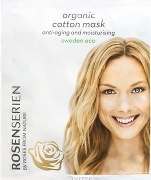 Rosenserien Organic cotton mask anti-aging and moisturising Serum 15 ml