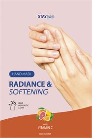 STAY Well Radiance & Softening Hand Mask C Vitamin Complex Handmask, 1 st