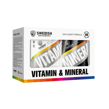 Swedish Supplements Vitamin & Mineral Complex Kapslar, 60 st