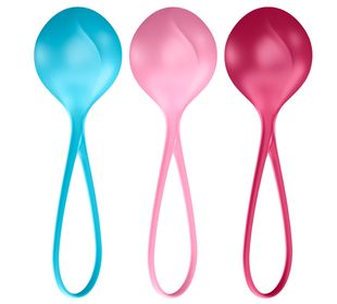 Satisfyer Strengthening Balls Set Av 3 Knipkulor Knipkulor, 3 st