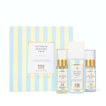 DeoDoc Intimate Shaving Trio Fragrance Free Intimhygien-kit, 1 st