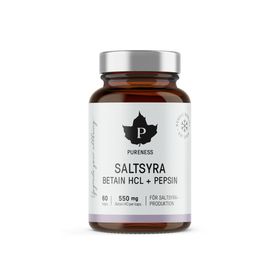 Pureness Beteine HCL Saltsyra Kapslar, 60 st