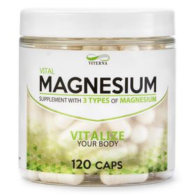 Viterna Magnesium Kapslar 120 st