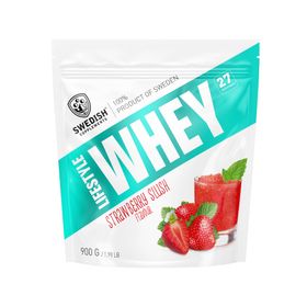 Swedish Supplements Lifestyle Whey Protein Strawberry Slush Pulver 900 g