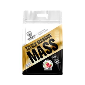 Swedish Supplements Massive Mass Strawberry Milkshake Pulver, 3,5 kg