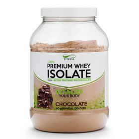Viterna 100% Premium Whey Isolate Chocolate Pulver 900 g