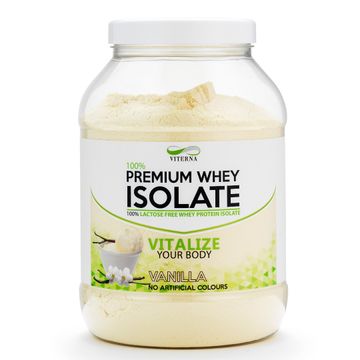 Viterna 100% Premium Whey Isolate Vanilla Pulver 900 g
