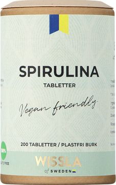 Wissla of Sweden Spirulinatabletter Tabletter, 200 st