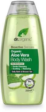 Dr Organic Aloe Vera Body Wash Duschtvål, 250 ml