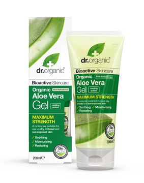 Dr Organic Aloe Vera Gel Kroppsgel, 200 ml