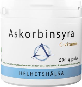 Helhetshälsa Askorbinsyra C-vitaminpulver Pulver 500 g