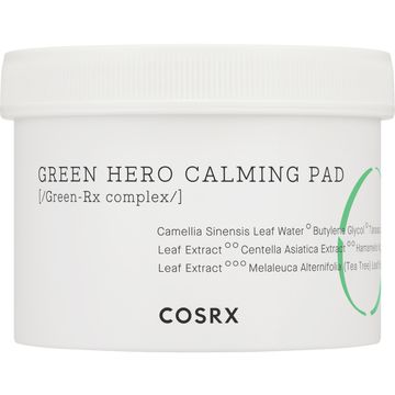 COSRX One Step Green Hero Calming Pad Ansiktsrengöring, 70 st