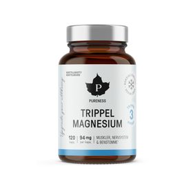 Pureness Trippel Magnesium Kapslar 120 st