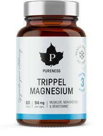 Pureness Trippel Magnesium Kapslar, 60 st