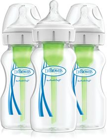 Dr. Brown's WideNeck Option Bottle Nappflaskor 3 x 270 ml