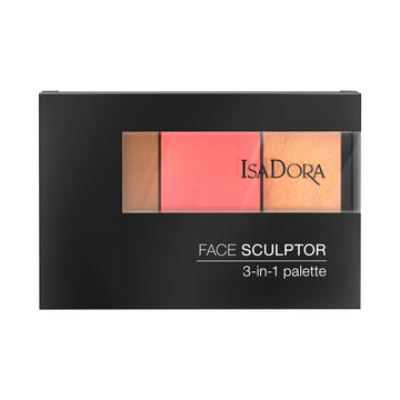 Isadora Face Sculptor 3in1 Palette Intense Peach 64 3-i-1 palett 12 g
