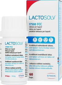 Lactosolv Laktasenzym Kapslar, 60 st