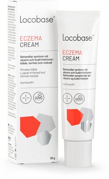 Locobase Eczema Cream Hudkräm Eksem,  30 g