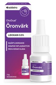 Addeira OtoDual Örondroppar Örondroppar, 7 g