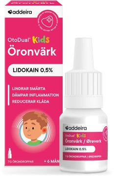 OtoDual Kids Örondroppar Örondroppar, 7 g