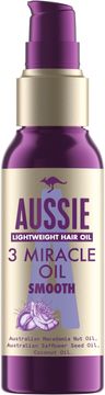 Aussie 3 Miracle Oil Smooth Lättviktig Hårolja Hårolja, 100 ml