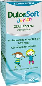 Dulcosoft Junior Förstoppning, Oral lösning, 100 ml