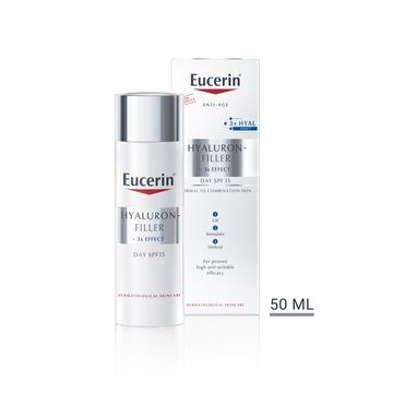 Eucerin Hyaluron Filler Day Cream SPF 15 Dagkräm, 50 ml